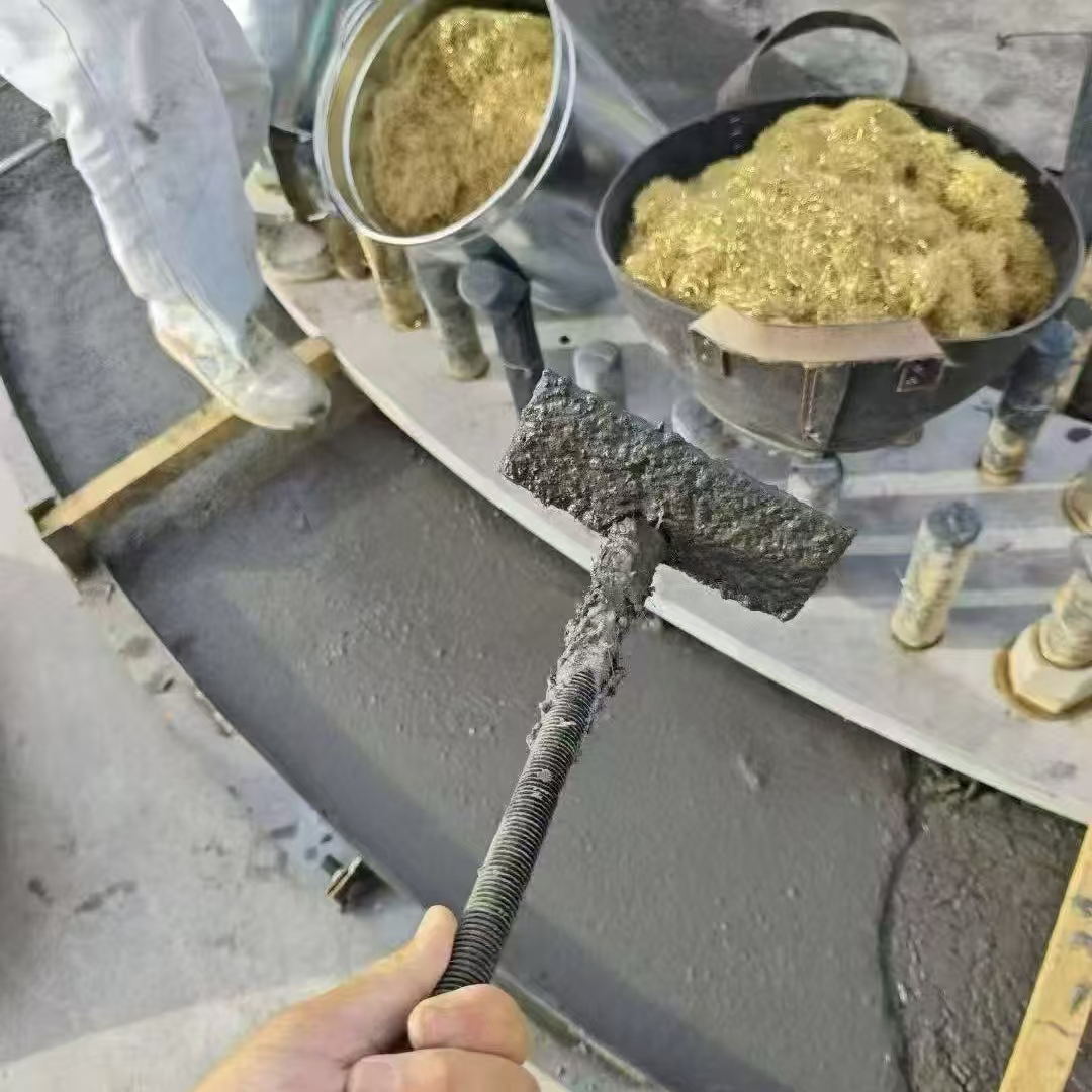 慈溪C120钢纤维高强无收灌浆料 轧机压缩机汽轮机发电机锻压设备底座灌浆材料